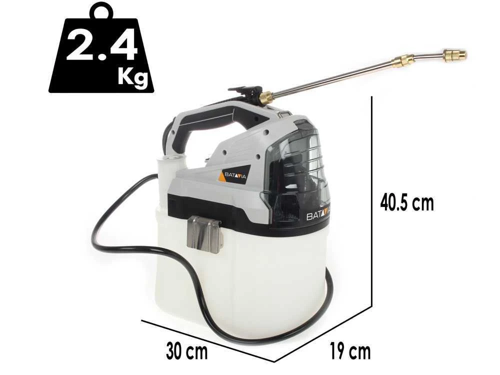 Pompa Irroratrice A Spalla A Batteria Batavia BT-GS001 - 18V - SENZA BATTERIE E CARICABATTERIE - immagine 3