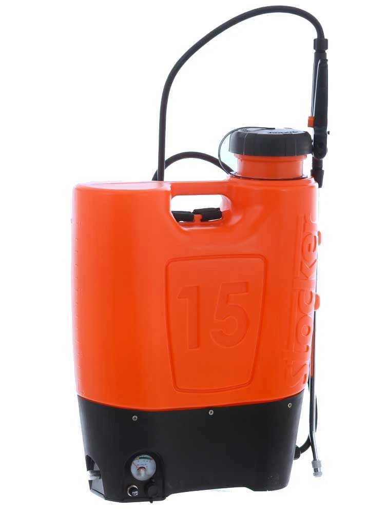 Pompa Irroratrice A Spalla Elettrica Stocker - Batteria Al Litio - Serbatoio 15L - Max 5 Bar - immagine 8