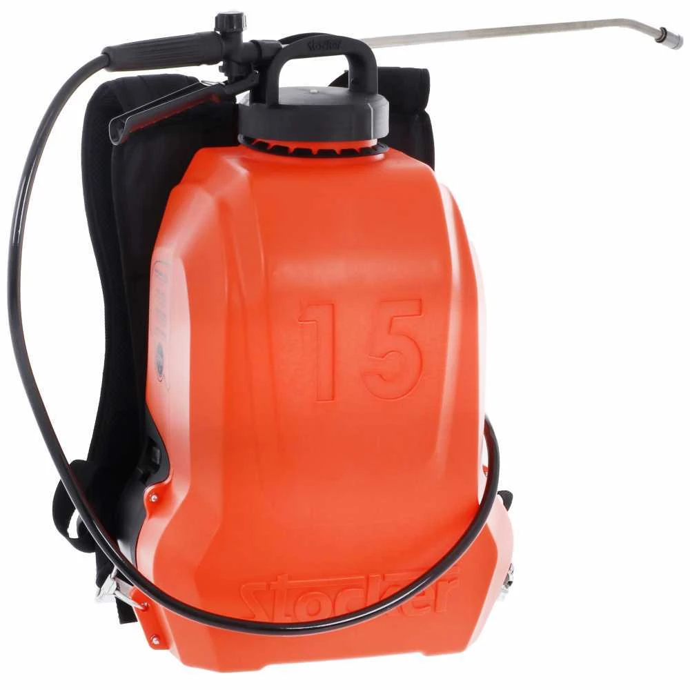 Pompa Irroratrice A Spalla Stocker Ergo 15 - Batteria A Litio 15 Litri - 5 Bar
