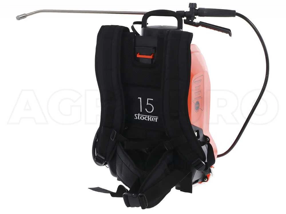 Pompa Irroratrice A Spalla Stocker Ergo 15 - Batteria A Litio 15 Litri - 5 Bar - immagine 7