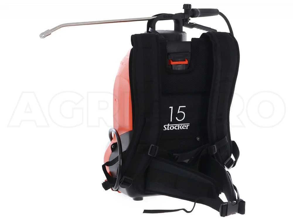 Pompa Irroratrice A Spalla Stocker Ergo 15 - Batteria A Litio 15 Litri - 5 Bar - immagine 9