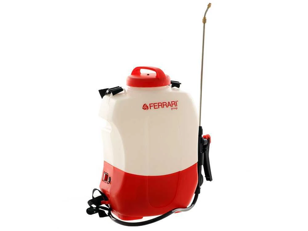Pompa Irroratrice A Zaino Con Batteria Al Litio Ferrari Group 8L - Batteria Al Litio 12V 4Ah - immagine 6