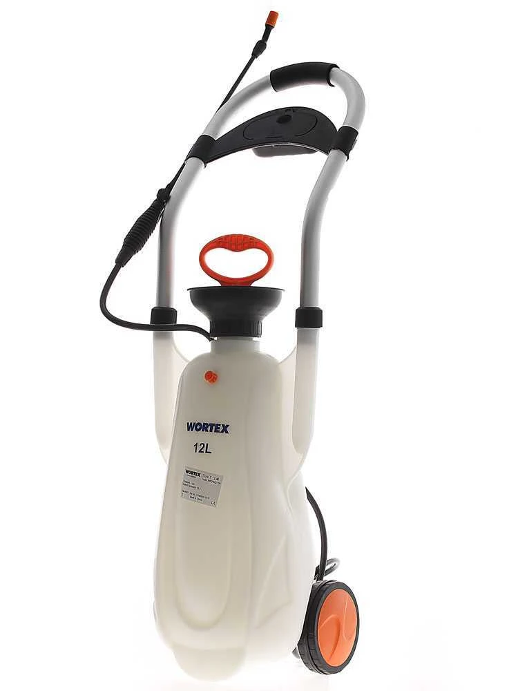 Pompa Irroratrice Manuale Wortex T12-M - Pompa A Trolley - Serbatoio Da 12 Litri - immagine 3