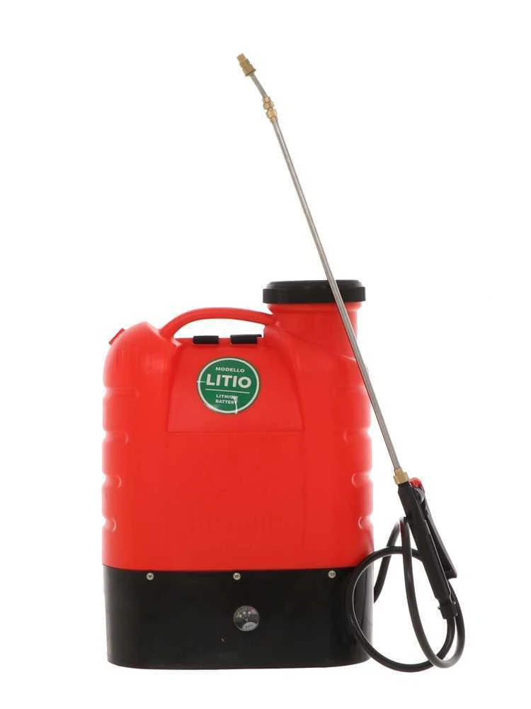 Pompa Irroratrice Spalleggiata A Batteria Al Litio Ausonia - A Zaino Elettrica, 16 Litri - immagine 2