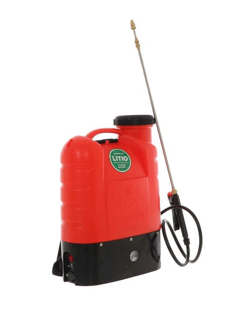 Pompa Irroratrice Spalleggiata A Batteria Al Litio Ausonia - A Zaino Elettrica, 16 Litri - immagine 8