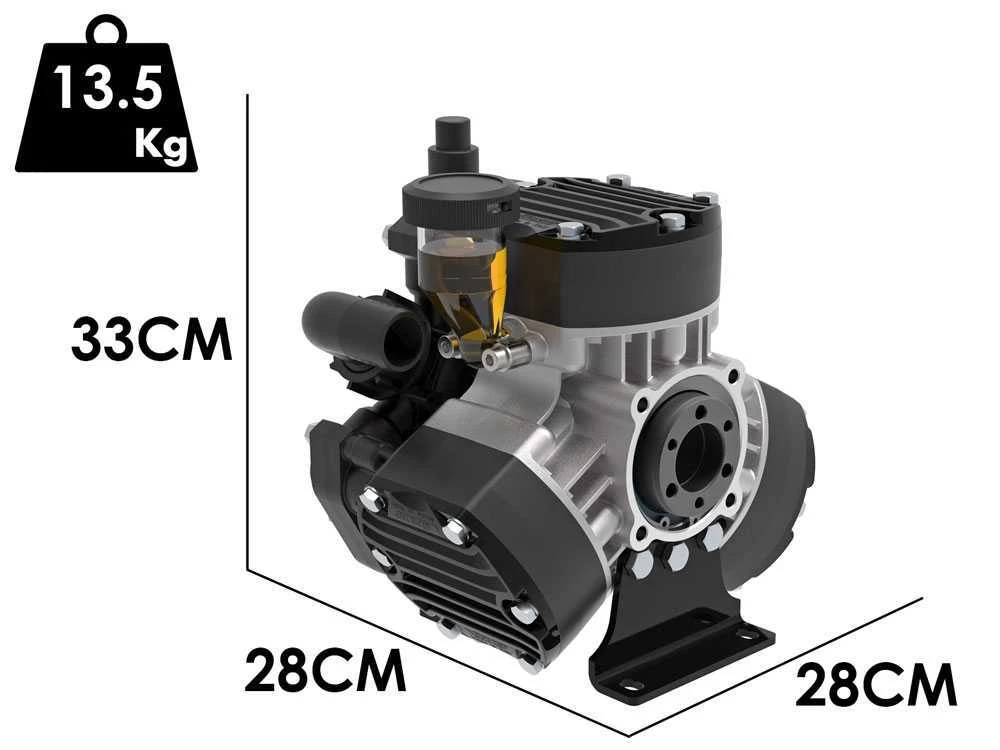 Pompa Per Irrorazione A Trattore Comet MP55 - Versione Per Acidi E Prodotti Chimici - immagine 3
