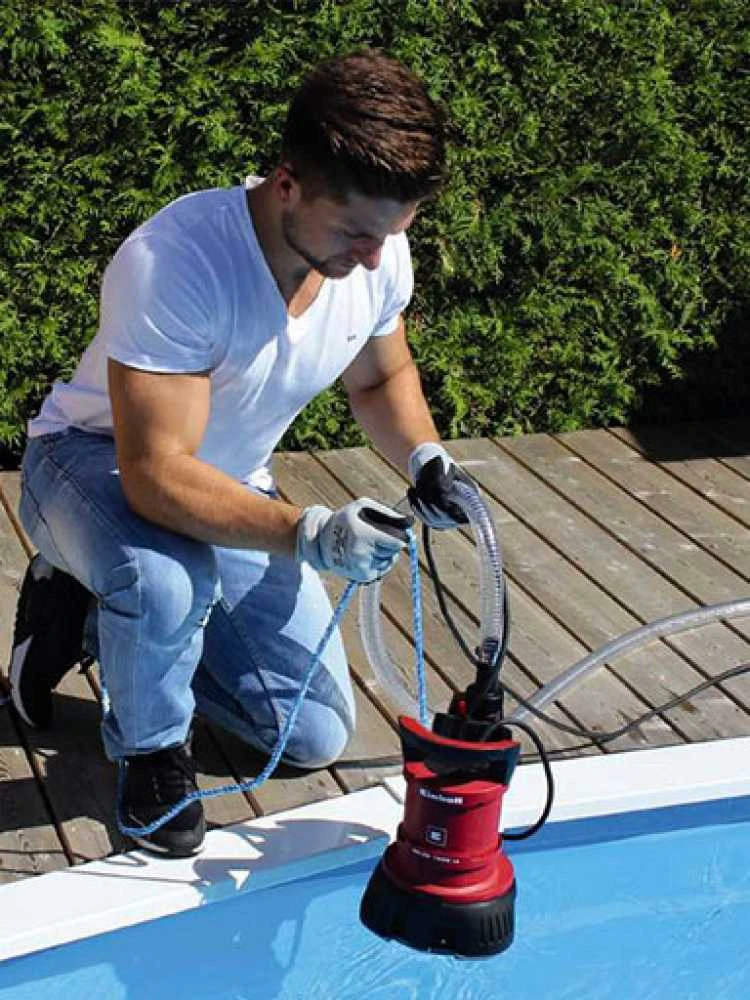 Pompa Sommersa Elettrica Acque Scure E Chiare Einhell GE-DP 5220 LL - Elettropompa 520 W - immagine 13