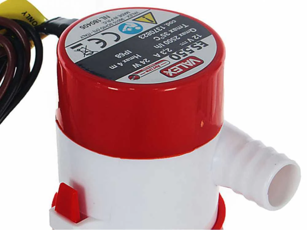 Pompa Sommersa Elettrica Per Acque Chiare Valex ES550 - Elettropompa Sommergibile 12V - 0,3Kg - immagine 11