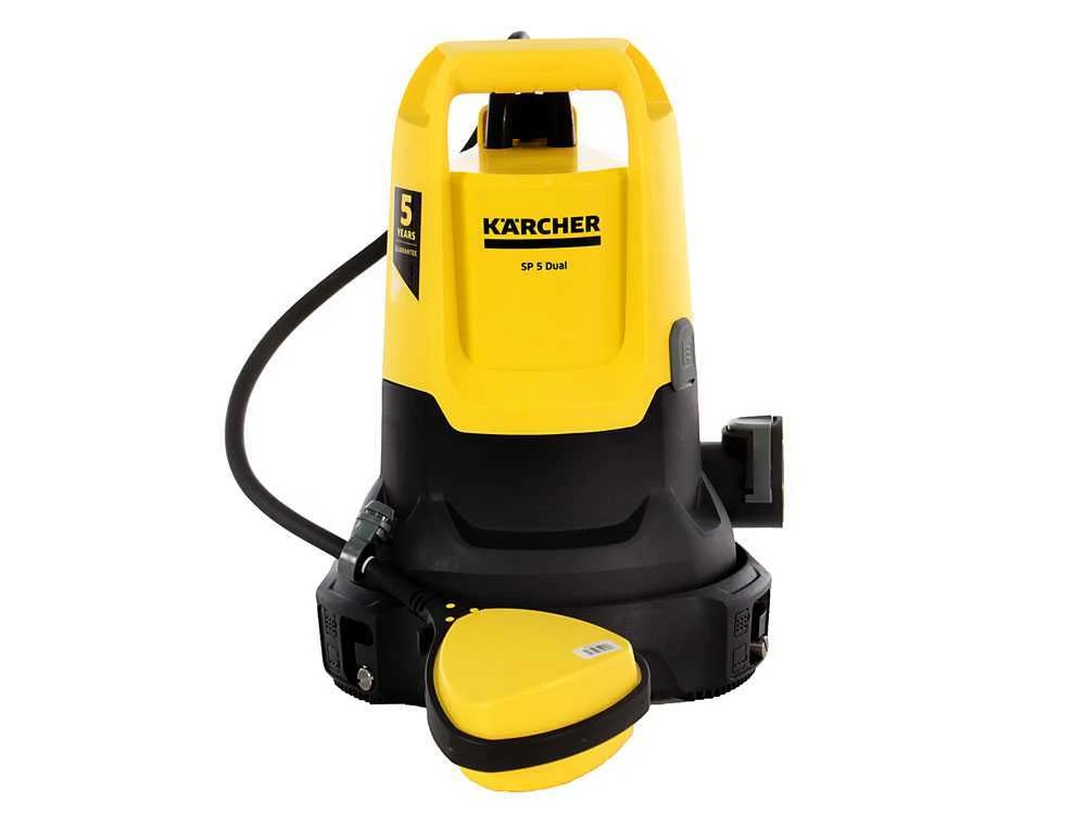 Pompa Sommersa Elettrica Per Acque Scure E Chiare Karcher SP 5 Dual - Elettropompa Da 500 W - immagine 2