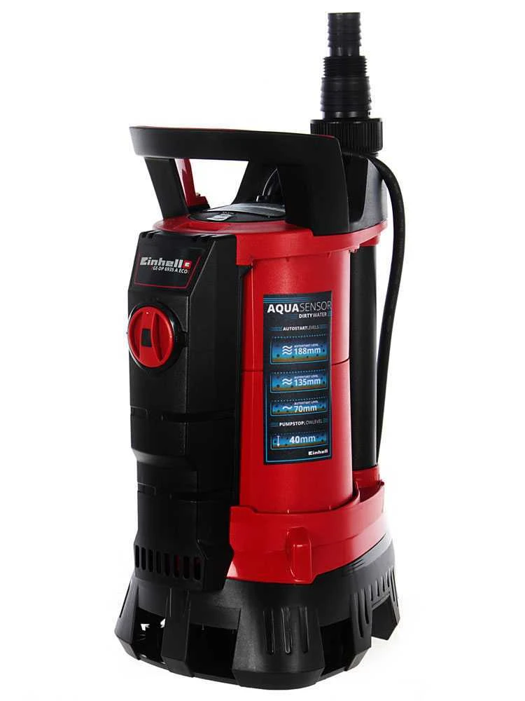 Pompa Sommersa Elettrica Per Acque Scure Einhell GE-DP 6935 A ECO - Con Aquasensor - 690 W - immagine 9