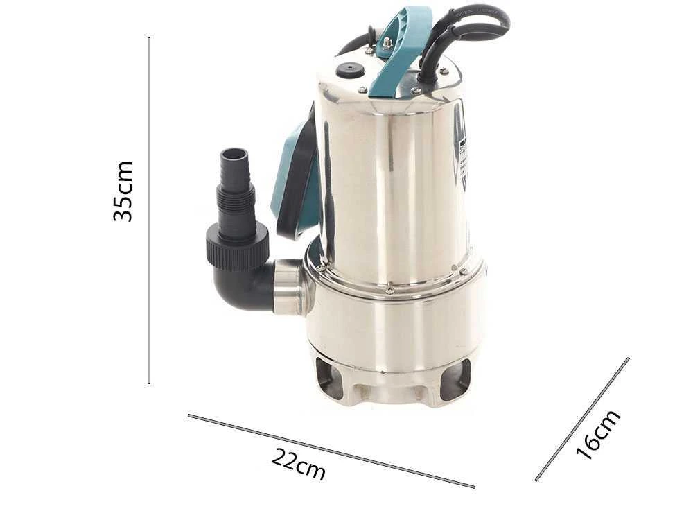 Pompa Sommersa Elettrica Per Acque Scure Makita PF0610 - Elettropompa Da 550 Watt - immagine 13