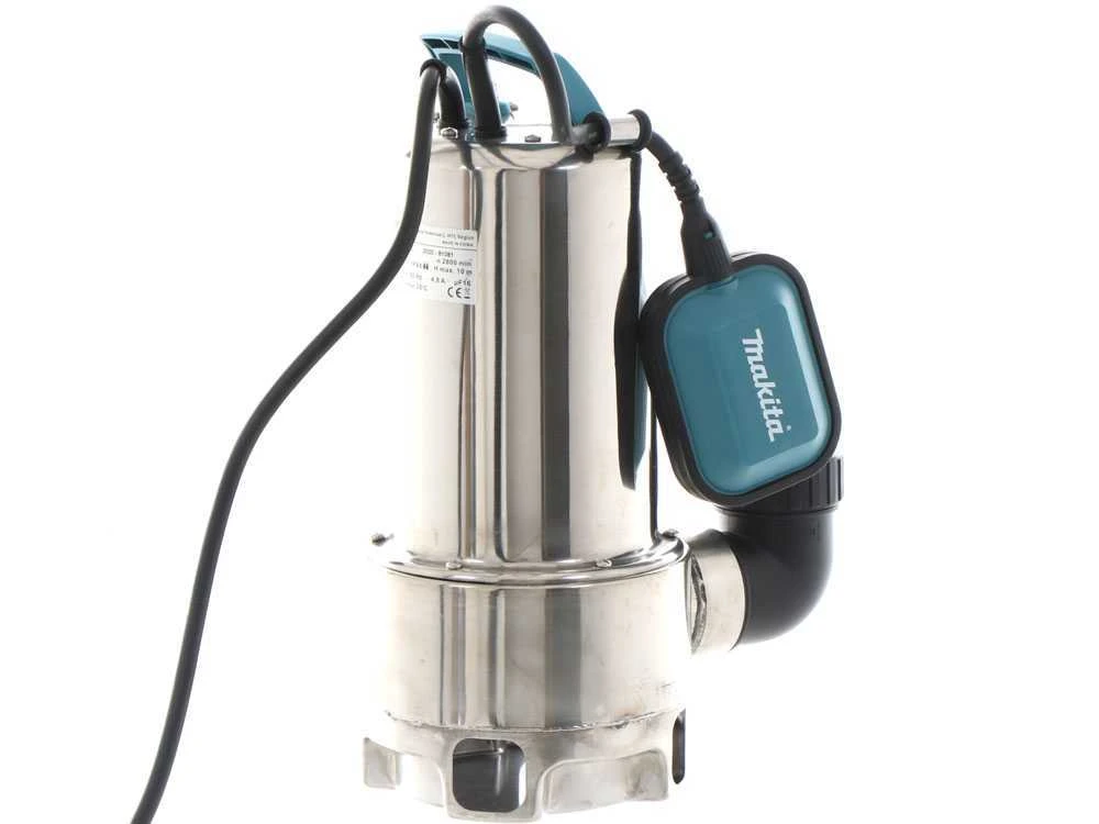 Pompa Sommersa Elettrica Per Acque Scure Makita PF1110 - Elettropompa Da 1100 Watt - immagine 15