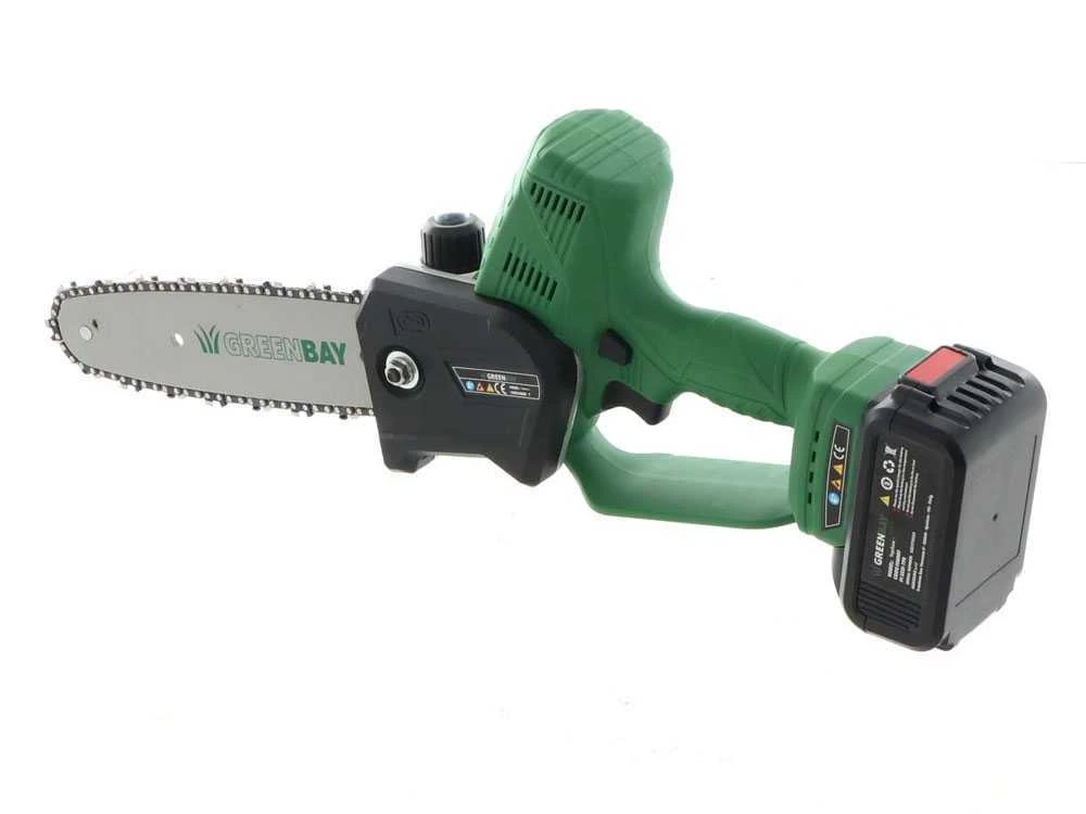 Potatore A Batteria GreenBay TopSaw 8 - 2 Batterie Da 21V - 4Ah - immagine 12