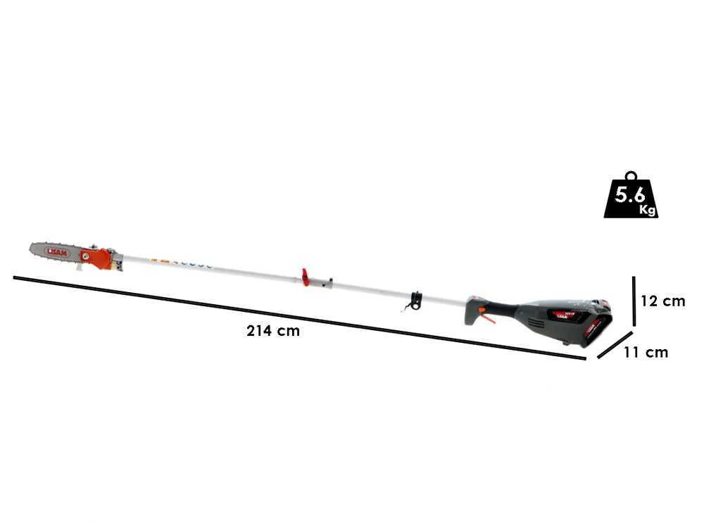 Potatore A Batteria Multifunzione Lisam SGA40 - 40V 4Ah - immagine 2