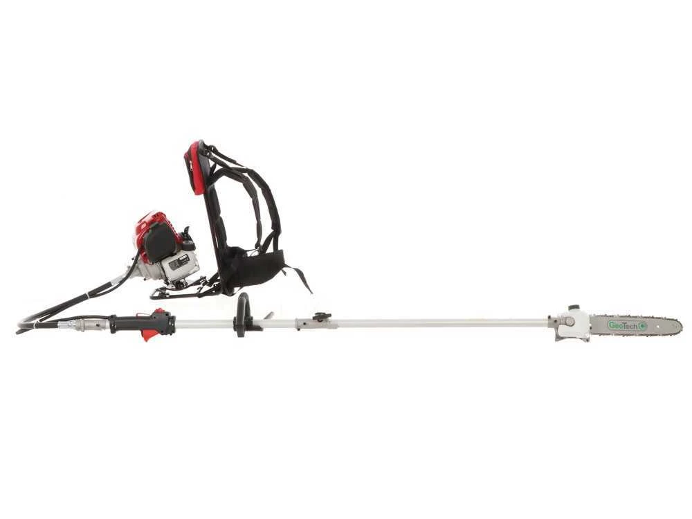 Potatore A Scoppio A Zaino 4 Tempi GeoTech GT-4 36 BP Con Asta Di Prolunga - 36 Cc - immagine 3