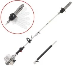 Potatore A Scoppio Blackstone BC4S 320 L - Asta In Tre Pezzi - Motore 4T 31cc - Multifunzione