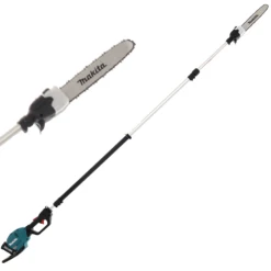 Potatore Elettrico A Batteria Su Asta Telescopica Makita UA004GZ Da 40V 4Ah - Batteria E Caricabatteria Inclusi