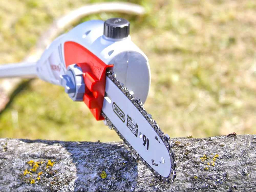 Potatore Elettrico IKRA IEAS 750 Con Asta Telescopica- Sega A Catena - immagine 2