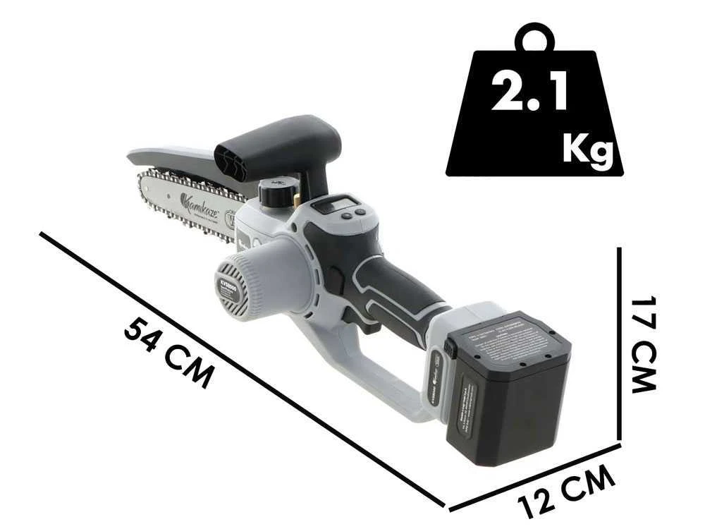 Potatore Manuale A Batteria Volpi KVS8000 - 21.6V 4 Ah - Barra Da 19 Cm - immagine 3