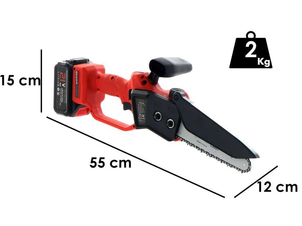 Potatore Manuale Elettrico A Batteria GeoTech PRO GT-CP 200 - 2 Batterie Da 18V/4.0Ah - immagine 3