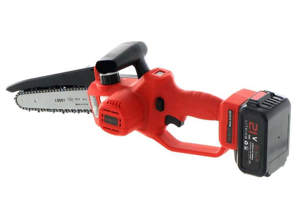 Potatore Manuale Elettrico A Batteria GeoTech PRO GT-CP 200 - 2 Batterie Da 18V/4.0Ah - immagine 4