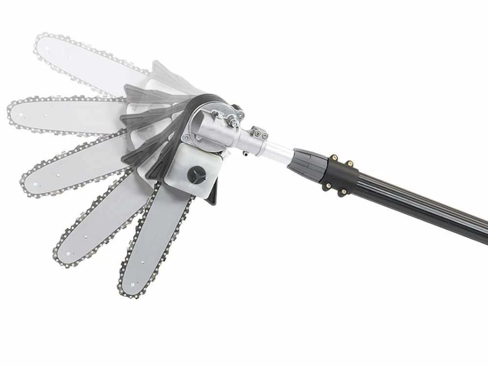 Potatore Sramatore A Catena Telescopico EFCO EF PTX 2710, Sega Su Asta Prolunga - immagine 5