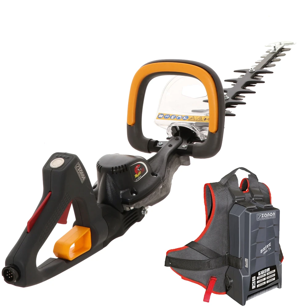 Tagliasiepi A Batteria Zanon Raptor 600 - Lama Da 60 Cm - 50.4V 15.9 Ah