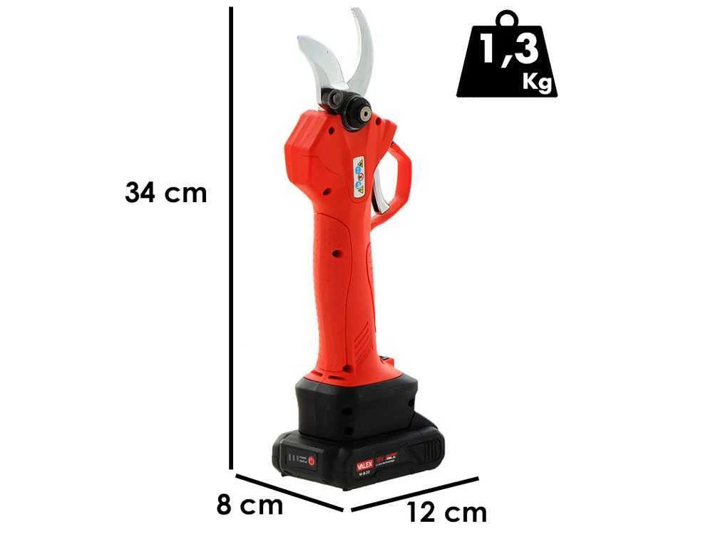 Valex M-FPB18 - Forbice Elettrica Da Potatura - 18V 2Ah - immagine 3