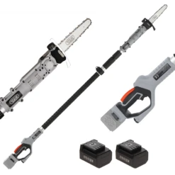 Volpi KVS7100P - Potatore A Batteria Su Asta Telescopica - 2x 21.6V 4.0Ah